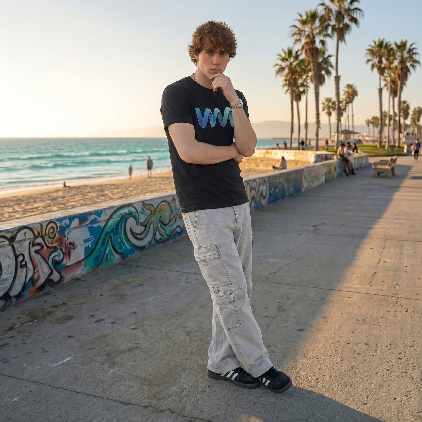 WM Wave (Blues) - Graphic Tee