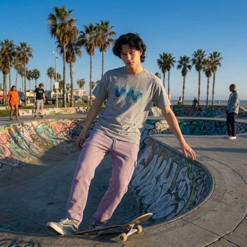 WM Wave (Blues) - Graphic Tee